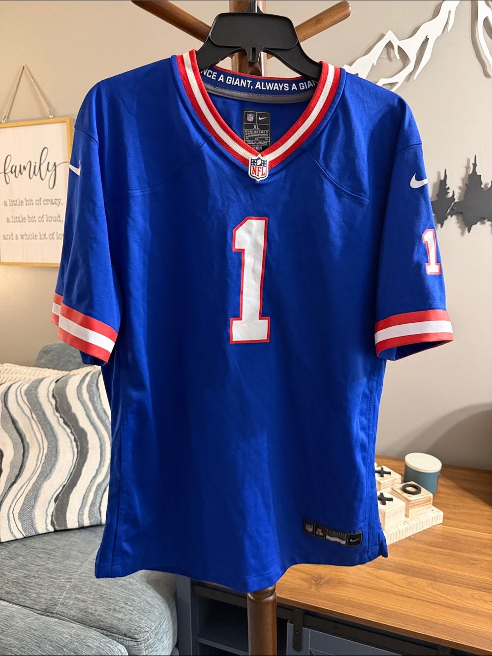 New York Giants Women’s Jersey - Nike Malik Nabers